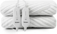 Electric Heated Mattress Pad King Size Dual Control Bed Warmer by BLUNIQUE
