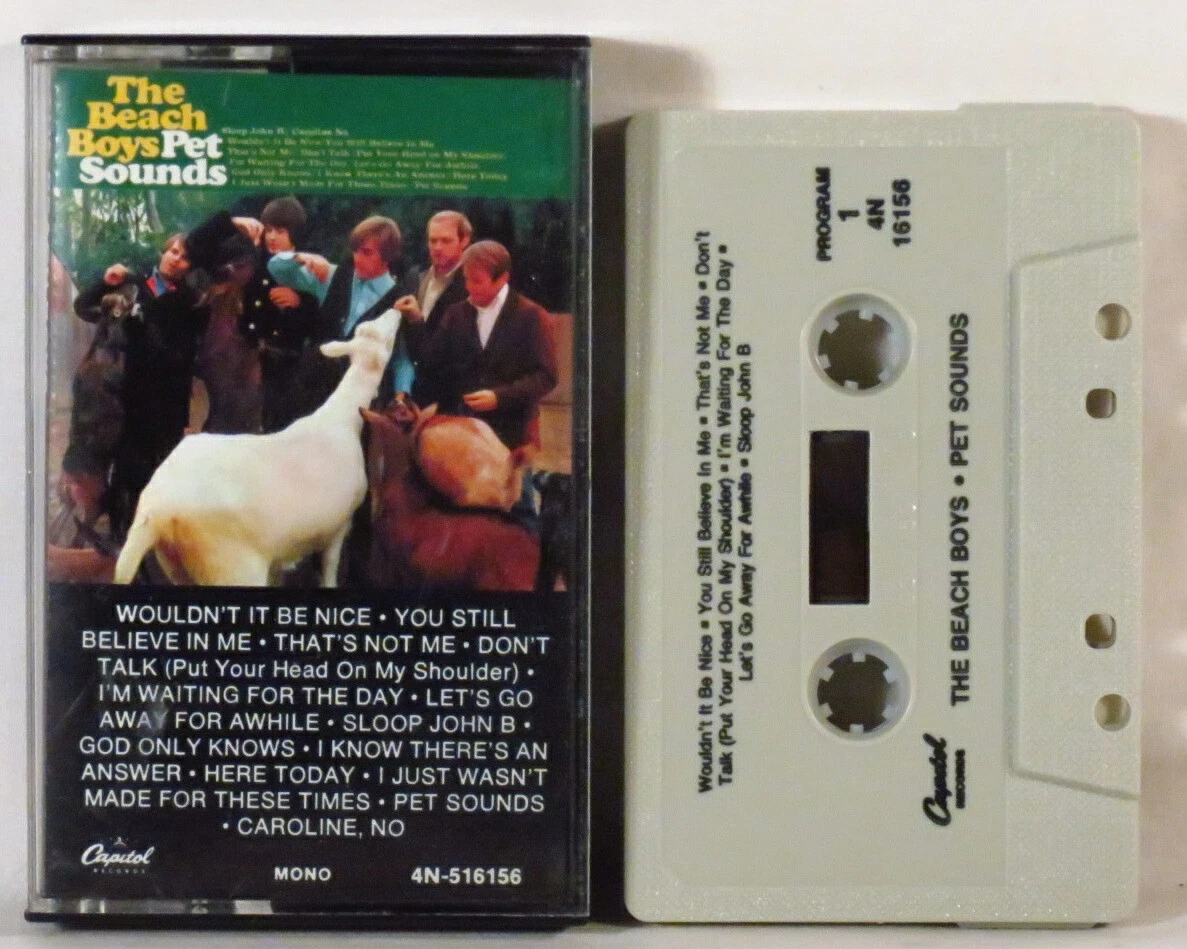 BEACH BOYS - Pet Sounds 1980 US Mono cassette Club issue EX