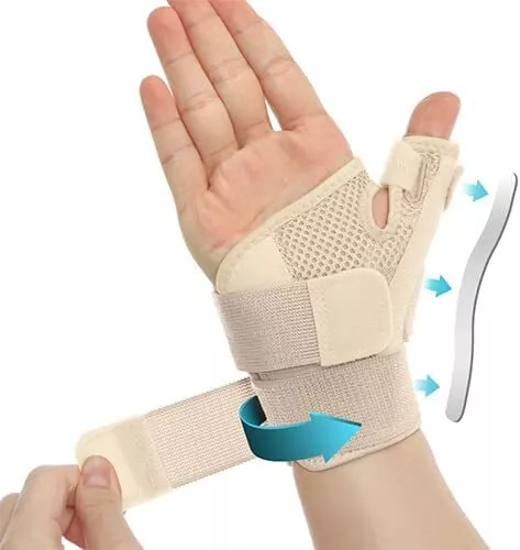 Daumen Handgelenkschiene Stützbandage Karpaltunnel Verstauchung Arthritis links rechts Hand - Bild 19 von 23