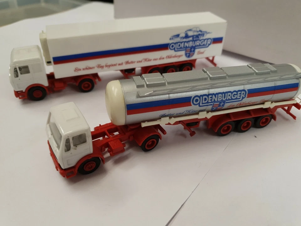 Camión cisterna y refrigerado Herpa Oldenburger queso y mantequilla Foto 2 de 4