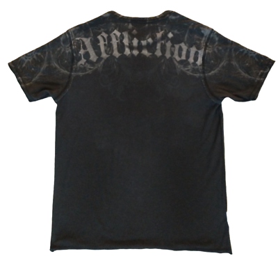 Affliction T-Shirt MALICIOUS XL NWT Reversible Griffins Rosary