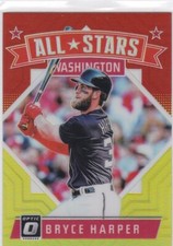 BRYCE HARPER Donruss Optic PRIZMS VARIATION Baseball Card NATIONAL PHILLIES