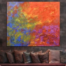 Mark Little, Original, Painting, 72” X 60” Acrylic, Abstract, POP Art, Modern XL