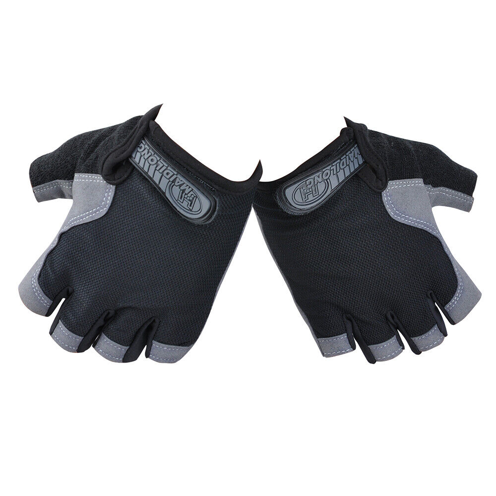 Half Finger Cycling Gloves Bike Bicycle Gel Padded Fingerless Cycle Gloves  US