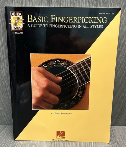 Basic Fingerpicking: A Guide to Fingerpicking in All Styles Sokolow, Fred