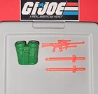 GI Joe Cobra Flak Viper 1993 Complete Weapons Set Original 90's Hasbro Unbroken