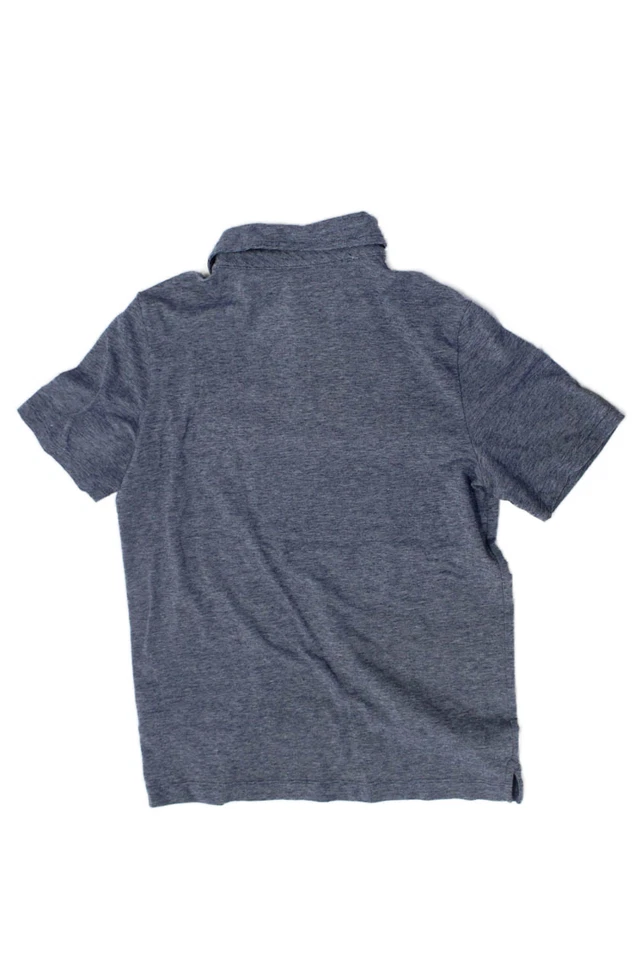 Camisa polo básica Vineyard Vines masculina manga curta gola azul tamanho P - Imagem 2 de 4