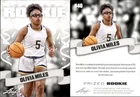 2025 Leaf PRIZED ROOKIE OLIVIA MILES #46 TCU / NOTRE DAME