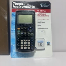 NEW & SEALED - Texas Instruments TI-83 PLUS Programmable Graphing Calculator