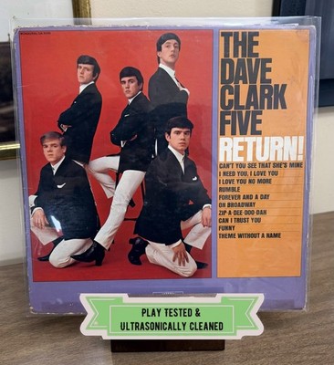 Dave Clark Five Return! 1964 Epic Record Album Vinyl LP LN2404