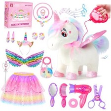 Unicorn Toys for Girls Age 4-6 Unicorns Gifts, Walking Talking Singing