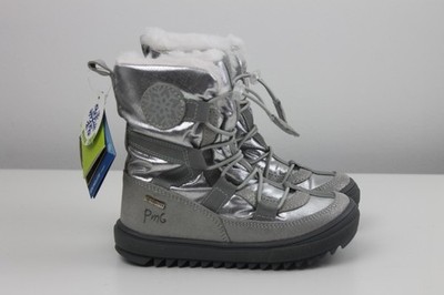 Neue Stiefel von Primigi Gr. 27 Flake GTX mit Gore-Tex silber für Mädchen Boots
