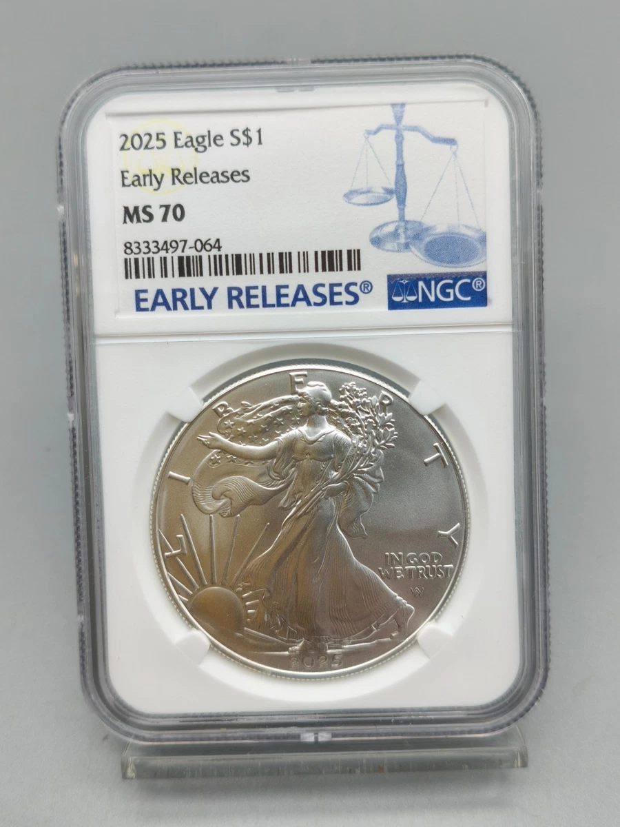 MS 70 American Eagle Silver Bullion Coins for sale | eBay