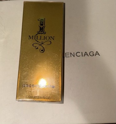 Paco Rabanne 1 Million Eau de Toilette Spray, Regular Size 3.4 fl oz