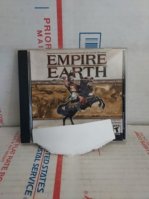 Empire Earth (PC, 2001) 1 DISC CD-ROM GAME SIERRA Good Used - #163