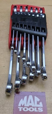 New MAC Tools SMB14K2KS-14 Pc Metric Knuckle Saver Combination Wrench Set 6-19mm