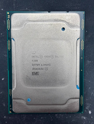 Intel XEON Silver 4208 2.10GHZ 8-core 11MB L3 CACHE 85W SRFBM CPU processor