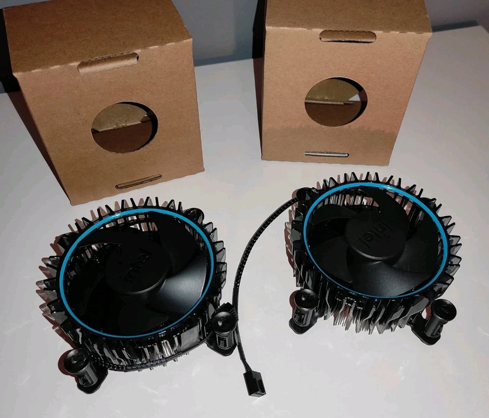 LOTTO N.2 DISSIPATORI INTEL STOCK LGA 1700 / LGA 1851 - NUOVI E IMBALLATI - Immagine 2 di 4