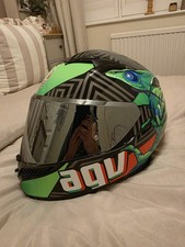 AGV K3 KAMALEON XL WITH CLEAR AND IRIDIUM VISOR