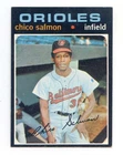 1971 TOPPS BASEBALL #249 BALTIMORE ORIOLES CHICO SALMON "FREE SHIP"