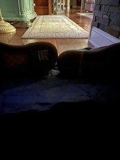 Dr. Martens Air Wair Kids Lace Up Zip Side Boots Black Size 1 Unisex