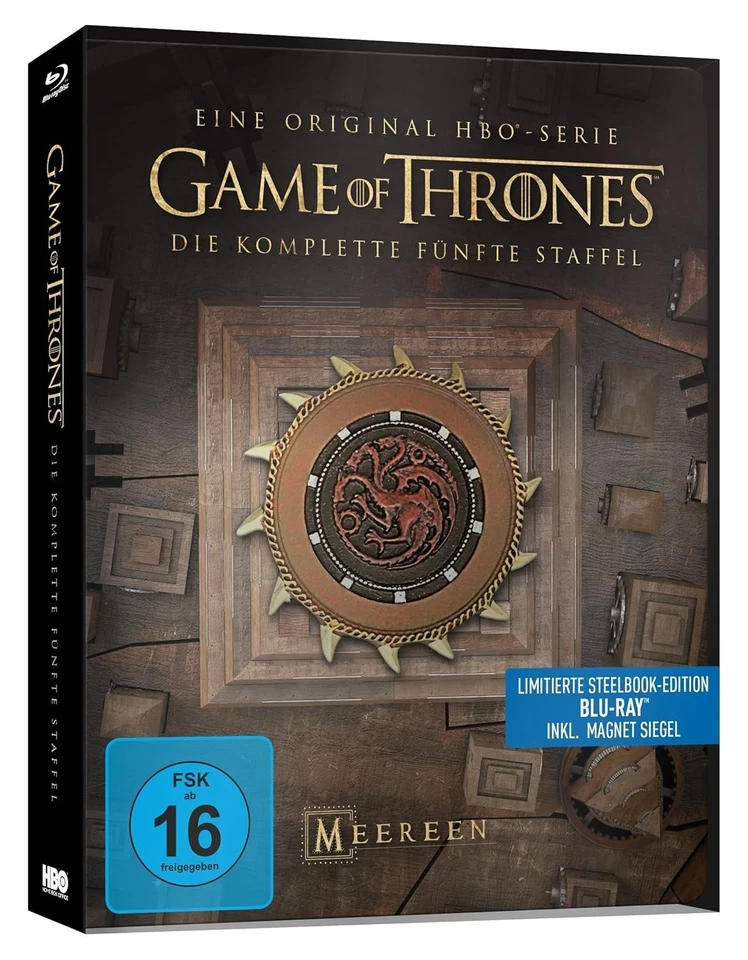 Game Of Thrones 5. Staffel Steelbook Neu&ovp