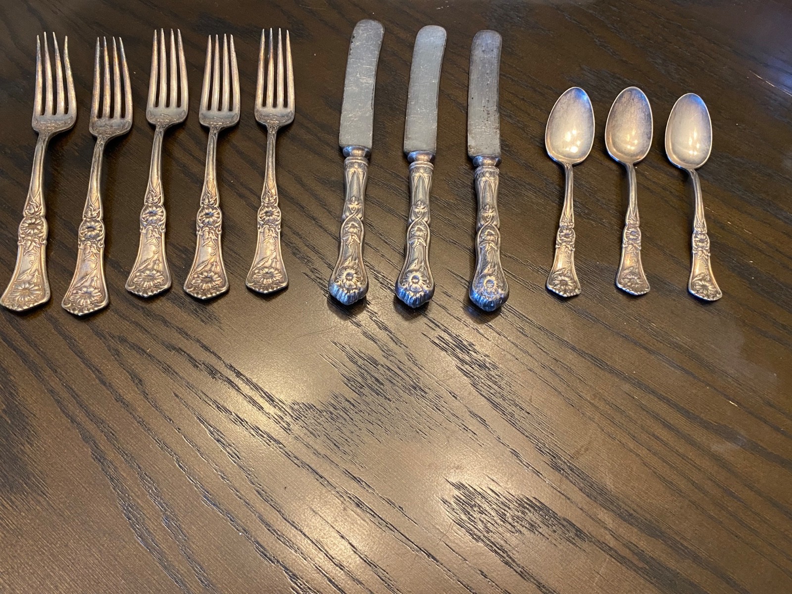 William A Rogers pat apr 7 06 ~ antique silverware