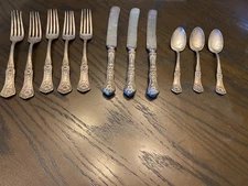 William A Rogers pat apr 7 06 ~ antique silverware