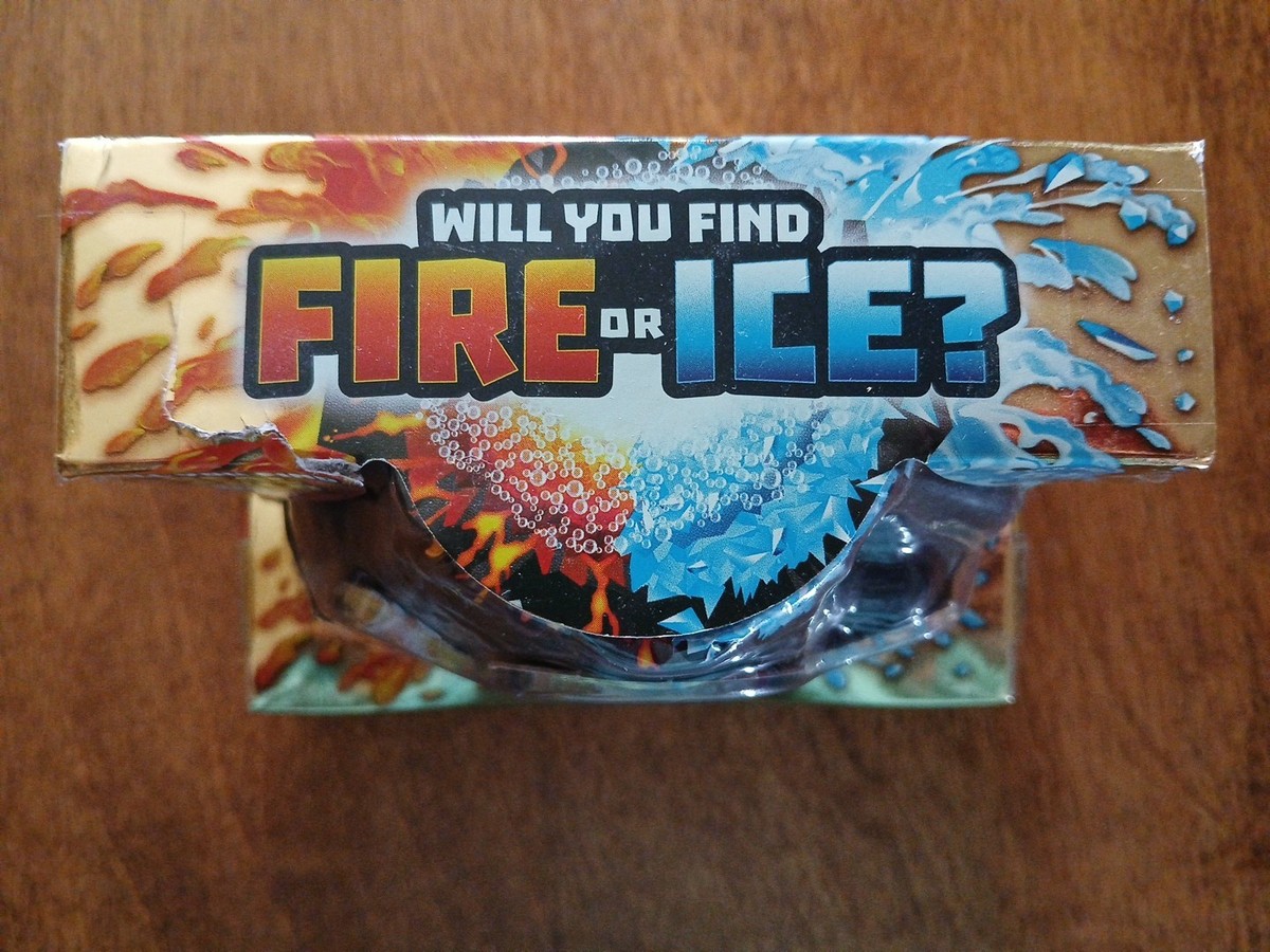 Treasure X Fire vs Ice HUNTERS Real Gold Search NEW Sealed 18 To