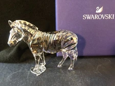 2021 Swarovski SCS Elegance of Africa Figurine ZEBRA AMAI (SIGNED) #5600647 w bx
