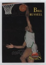 1996 Topps Stars Finest Refractor Bill Russell #140 HOF 04dh