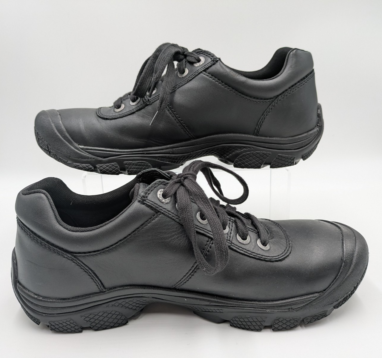 Scarpe da lavoro KEEN Utility PTC Oxford antiscivolo 1006981 uomo nere taglia 11