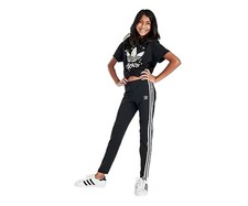 Adidas Originals 3-Stripes Gleam Trefoil Logo Girls Active Pants