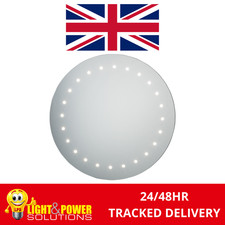 Image of LED Circular Bathroom Mirror 500mm IP44 Wall Mounted Knightsbridge ML500