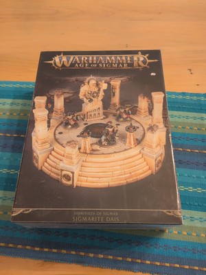 WARHAMMER AGE OF SIGMAR: SIGMARITE DAIS New In Box