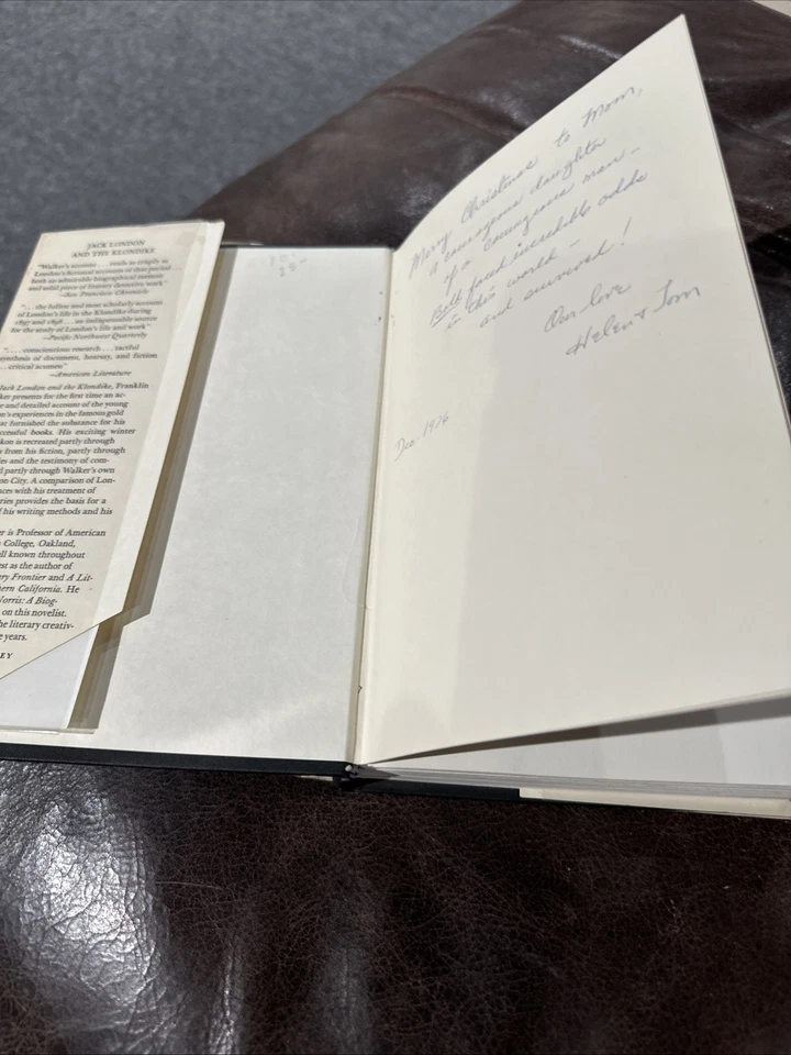 Jack London and the Klondike by Franklin Walker HC DJ Bin 10425 — 第 4/4 张图片