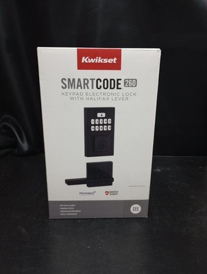 Kwikset Smart Code 260 Keypad Lock with Halifax Lever NIB