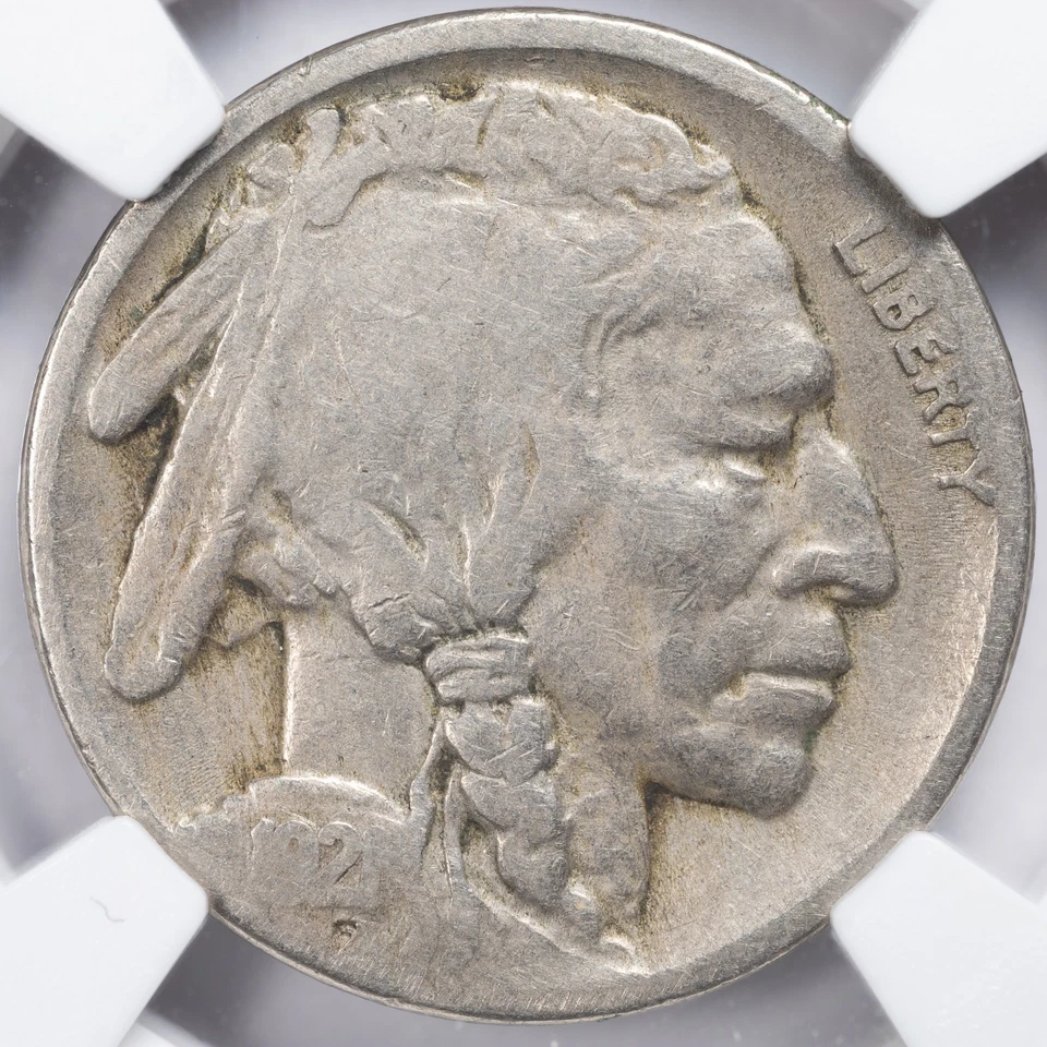1921-S NGC G4 Buffalo Nickel San Francisco Mint Good - Key Date! - Image 2 of 4
