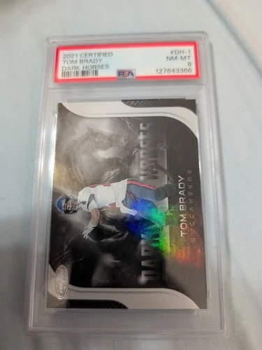 2021 Panini Certified - Dark Horses Tom Brady CASE HIT Tampa Bay Buccaneers