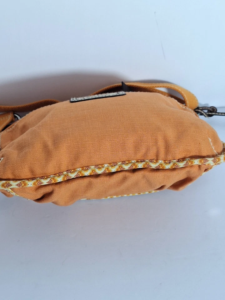 Bolso Bandolera Bolso de Hombro Boho Hippie Madera Llave De Colección Años 2000 Y2K Lona Fósil Foto 4 de 4