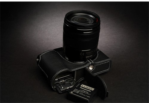 Panasonic Lumix GX9 Leather Half Case Camera Retro Cover TP Handmade - Bild 4 von 16
