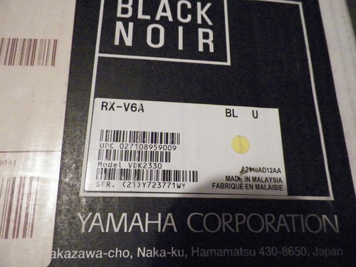 Yamaha RX-V6A 7.2-Channel AV Receiver with 8k HDMI and MusicCast - Picture 2 of 5