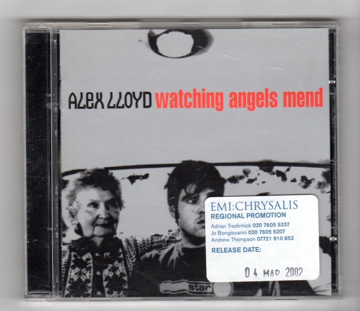 (IA2) Alex Lloyd, Watching Angels Mend - 2001 CD