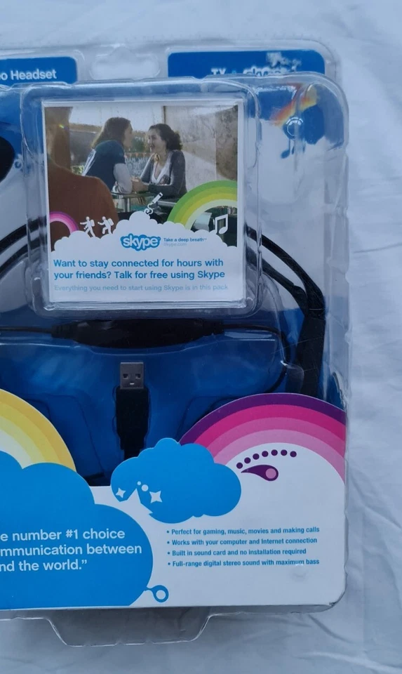 Skype USB Headset Black - New - Image 3 of 4