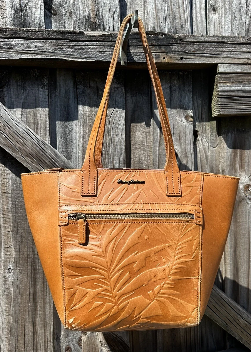 Tommy bahama leather purse deals