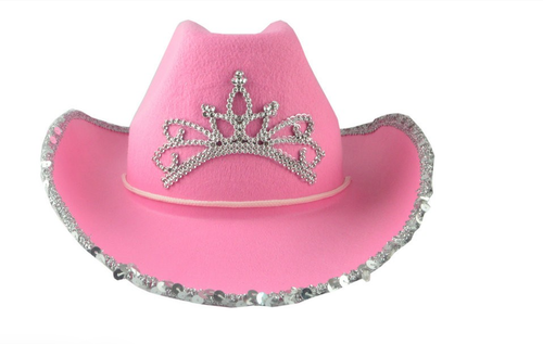 Cowboy Hats Pink Cowgirl Hat For Women 