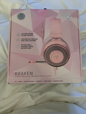 Razer Kraken Pro V2 Analog Wired Gaming Headset -  Quartz Pink