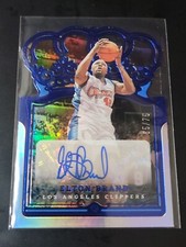 2021-22 Panini Crown Royale Basketball Auto Blue 65/75 CLIPPERS