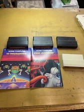 Lot Of 4 Ti Texas Instrument Game Cartridges Invaders Attack Tombstone Football