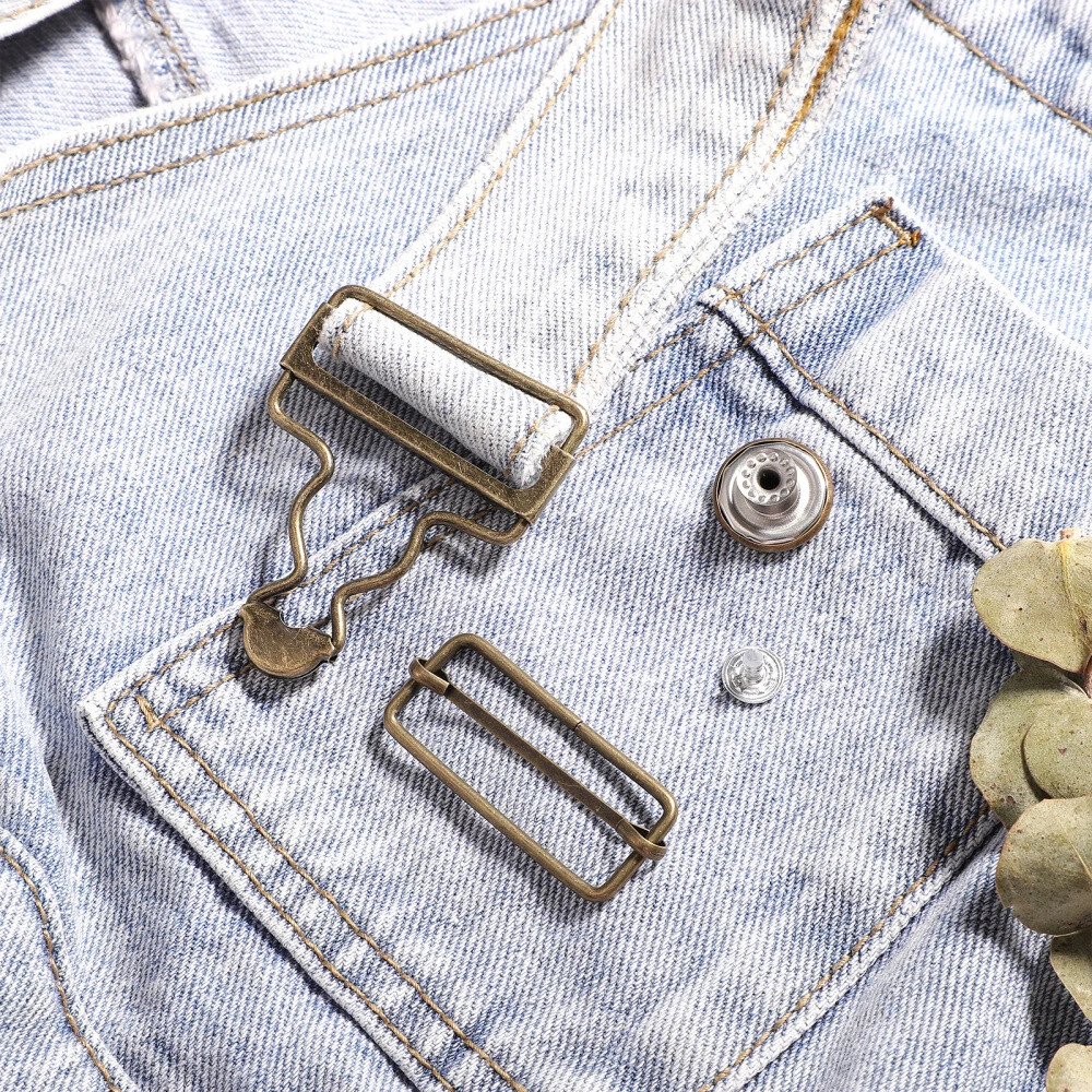 Straps Belt Bag Metal Gourd Buckle Suitcase Tags Mens Coveralls